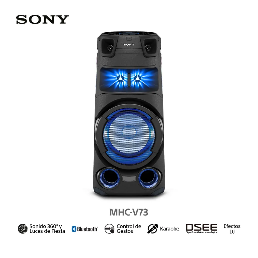 EQUIPO DE SONIDO SONY MHC-V73D//M LA9