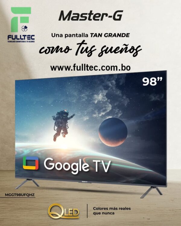 QLED TV MASTER G 98" MODELO MGGT98UFQHZ