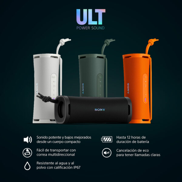 PARLANTE MARCA SONY MODELO SRS-ULT10/BCLA - Imagen 2
