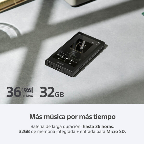 REPRODUCTOR SONY MODELO NW-A306/BC - Imagen 4