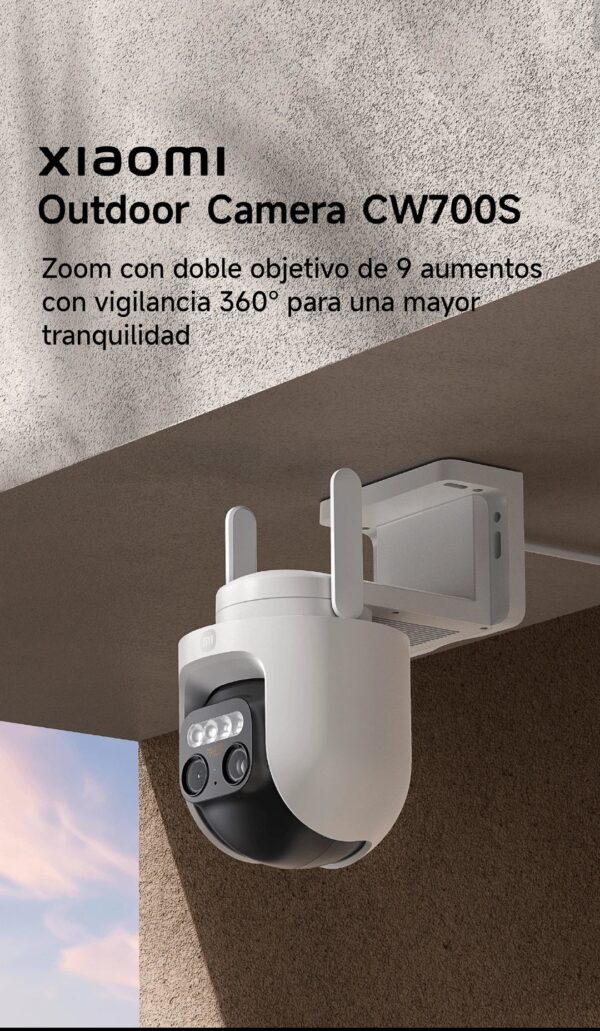 Xiaomi Outdoor Camera Cw700s - Imagen 2