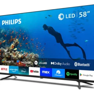 LED TV MARCA PHILIPS 58" MODELO 58PUD7019/43