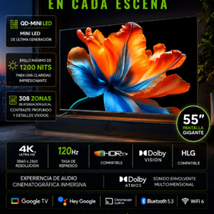 MINILED QLED S XIAOMI 55" 2026