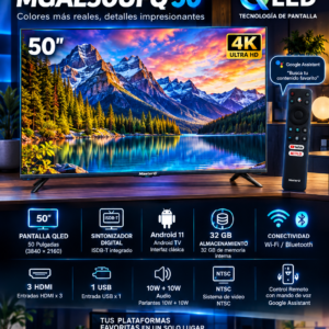 QLED 50’’ SMART TV 4K MGAE50UFQ
