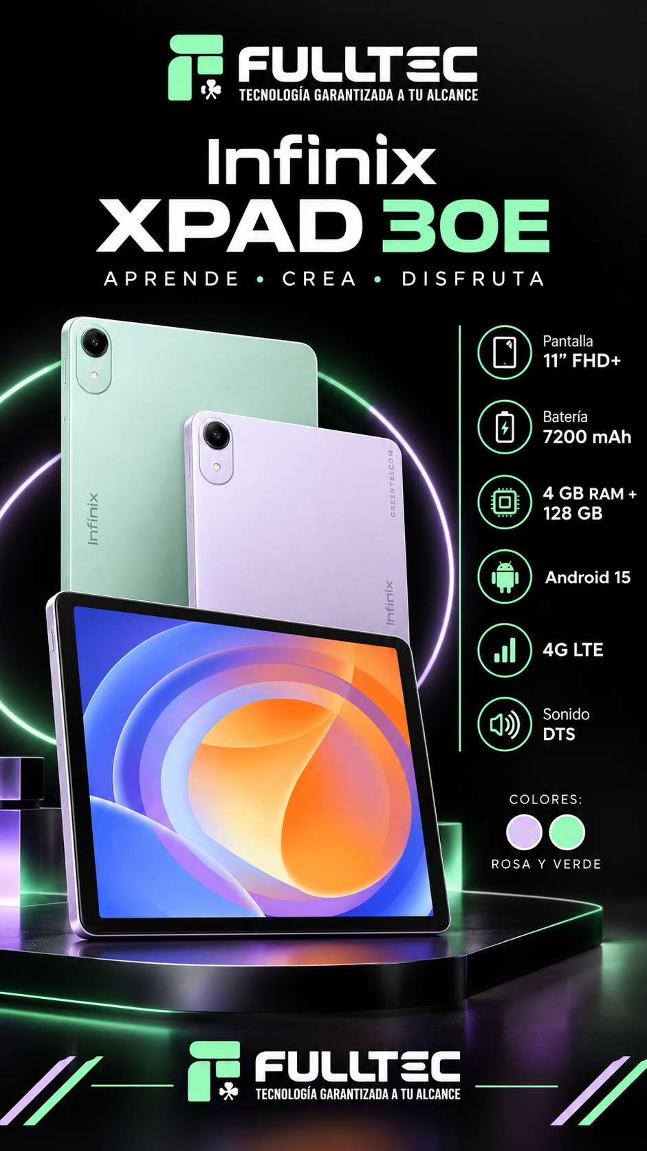 Infinix Xpad 30E. 128GB/4 ram