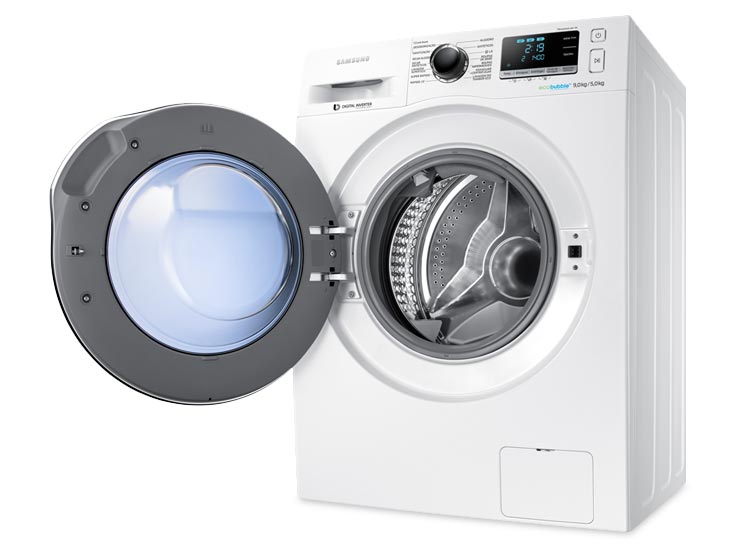 LAVADORA Y SECADORA SAMSUNG 9KG MODELO WD90J6410AW/ZS